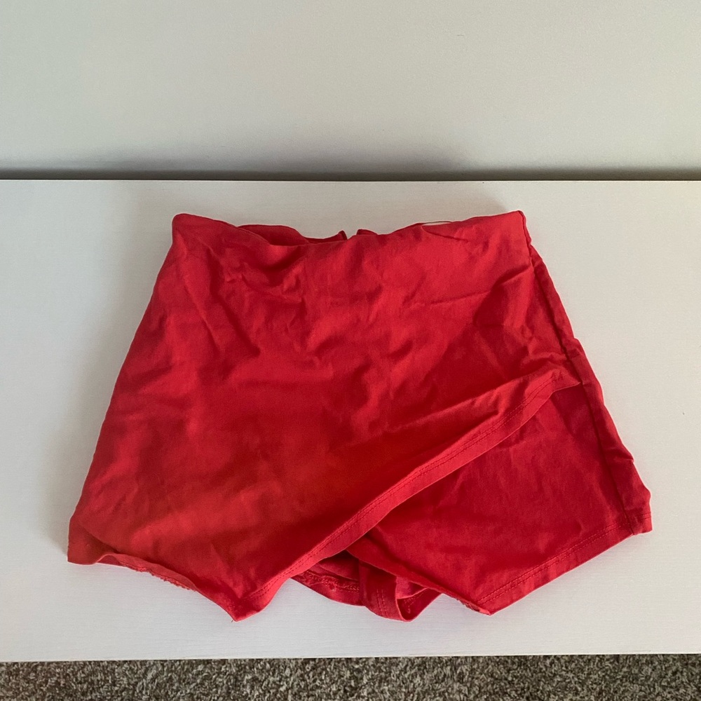 Red Skort